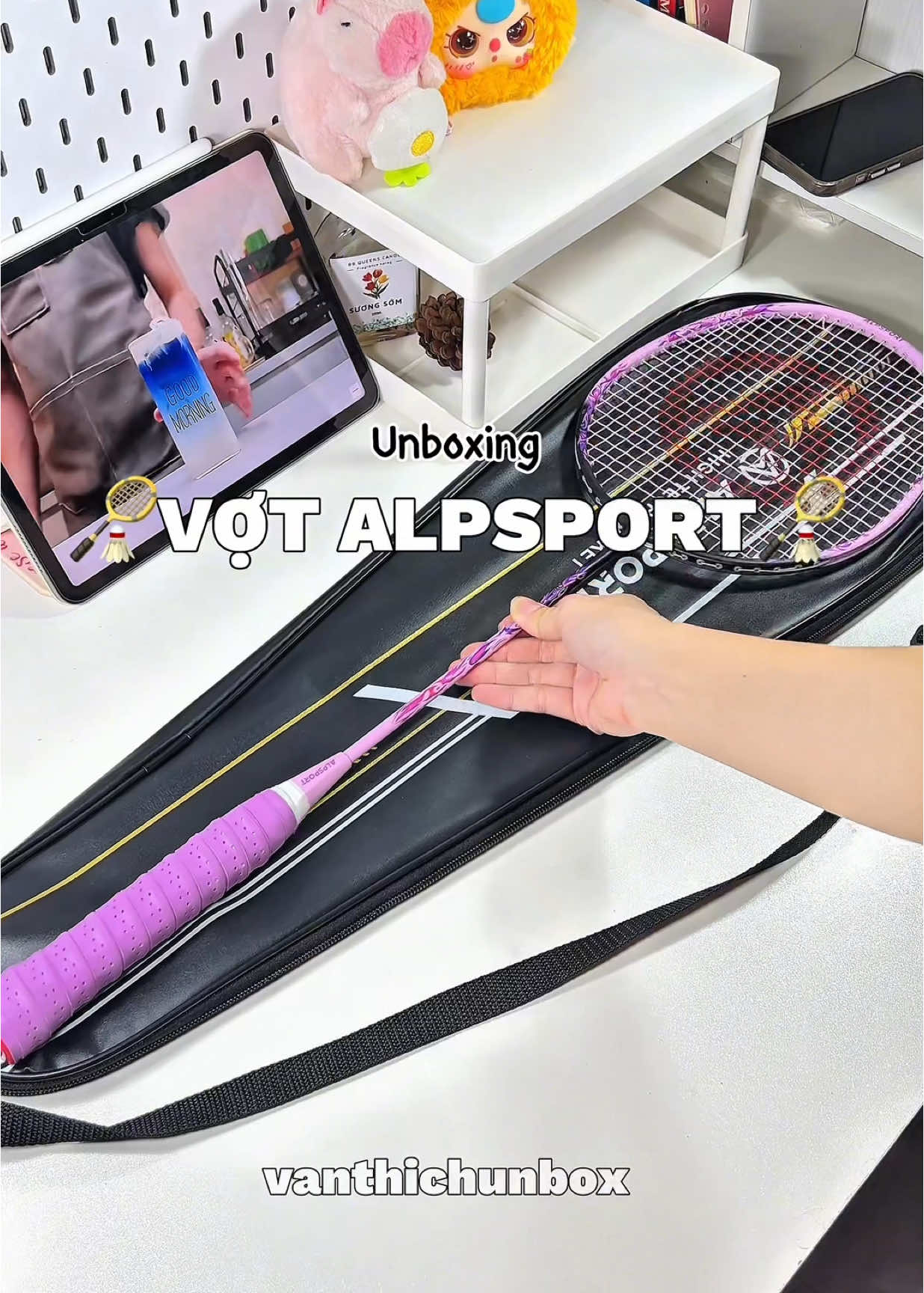 Unboxing Vợt cầu lông Flame - ALPSPORT #unboxing #unbox #votcaulong #alpsport #votcaulongchinhhang #votcaulonggiare #votalp #votcaulongcarbon #vanthichunbox #xuhuong #review 