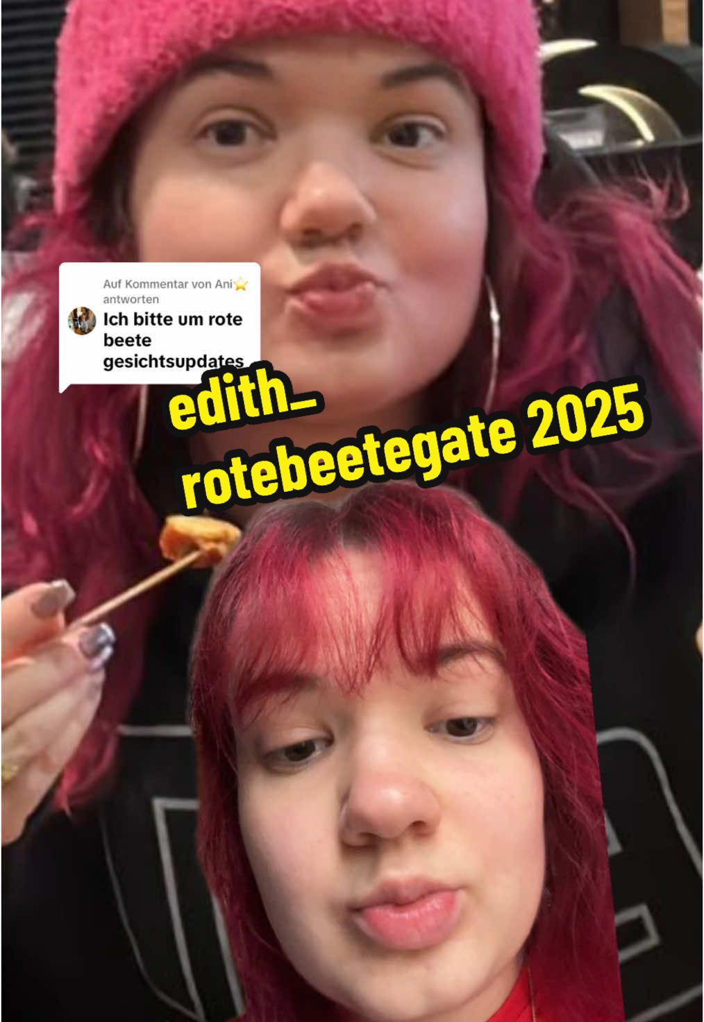 Antwort auf @Ani⭐️edith_rote beete gate 2025  #rotebeete #editherdbeere #feminismus 