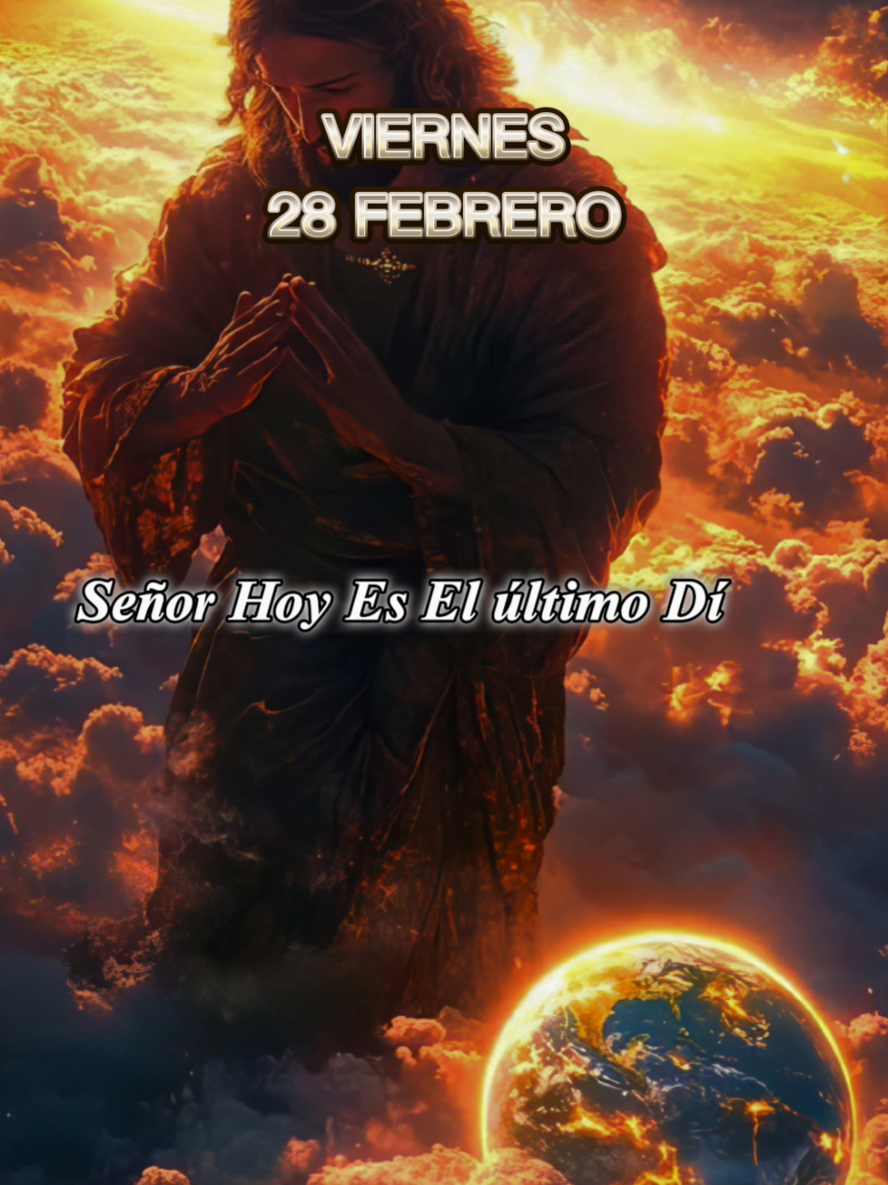 #CapCut #oracion del #dia #viernes 28 #febrero #2025 #bendiciones #a #todos #gracias #Dios #Padre #Amen 