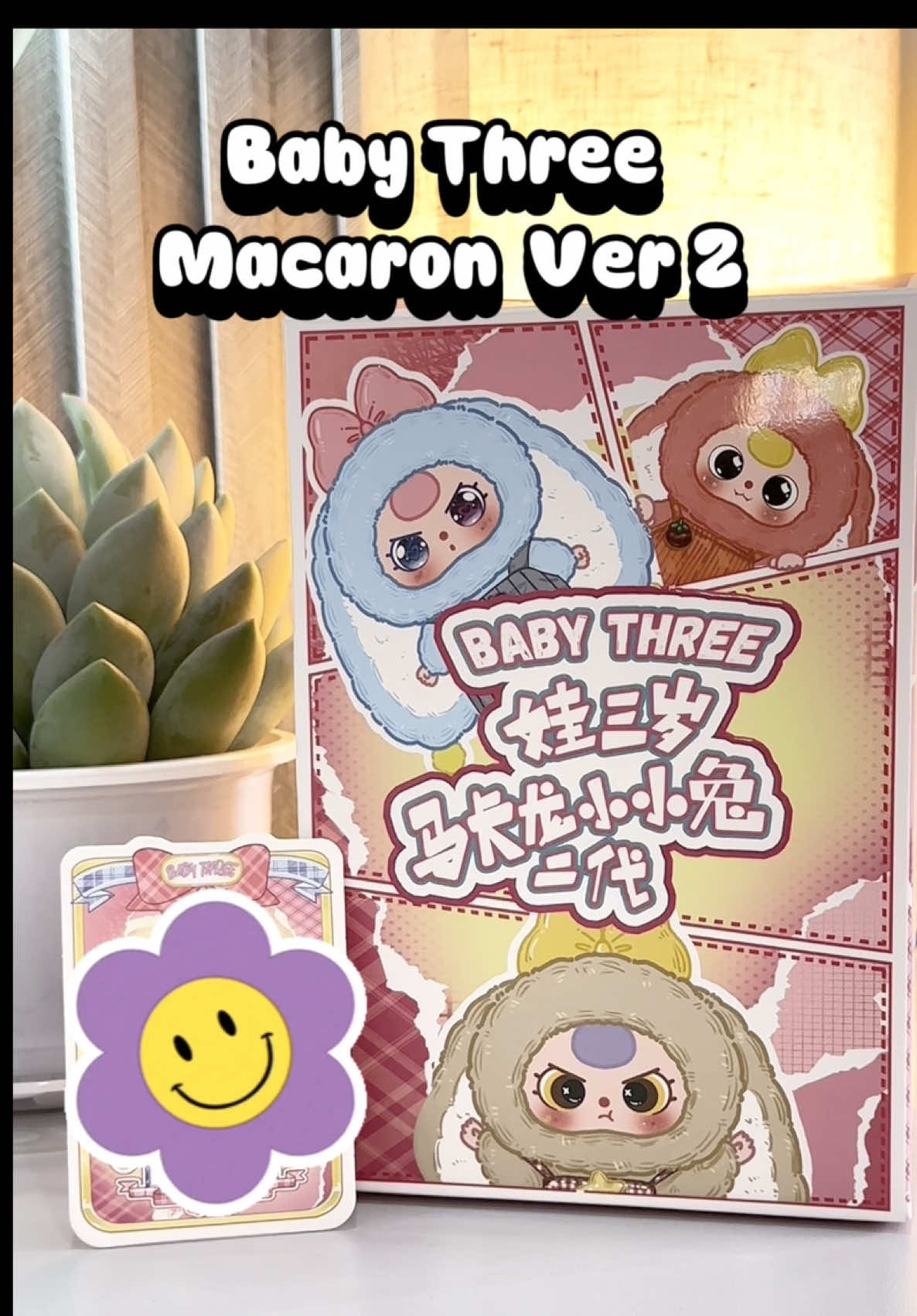 Baby three macaron v2 quá trời đáng eo lun🩷 #babythreeblindbox #babythreemacaron #babythreemacaronv2 #babythree #blindbox #unboxing #unbox #review #queenne🌸 