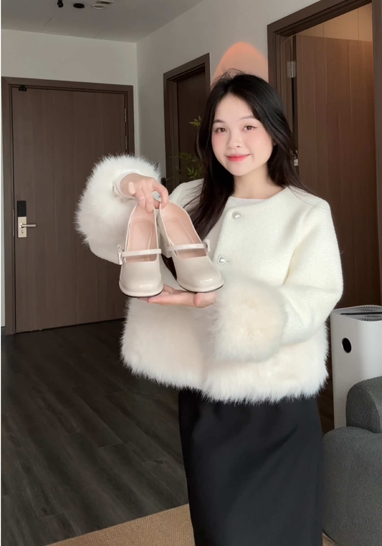 Giày MaryJane cân mọi outfit ✨#huongtranreview 