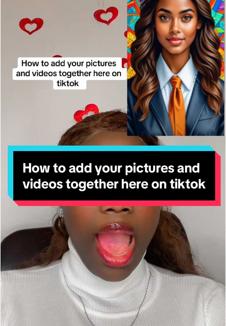 How to add your pictures and videos together here on tiktok #tiktoktips #tiktoktutorials #newtiktokers #tiktokbeginners #light4198 