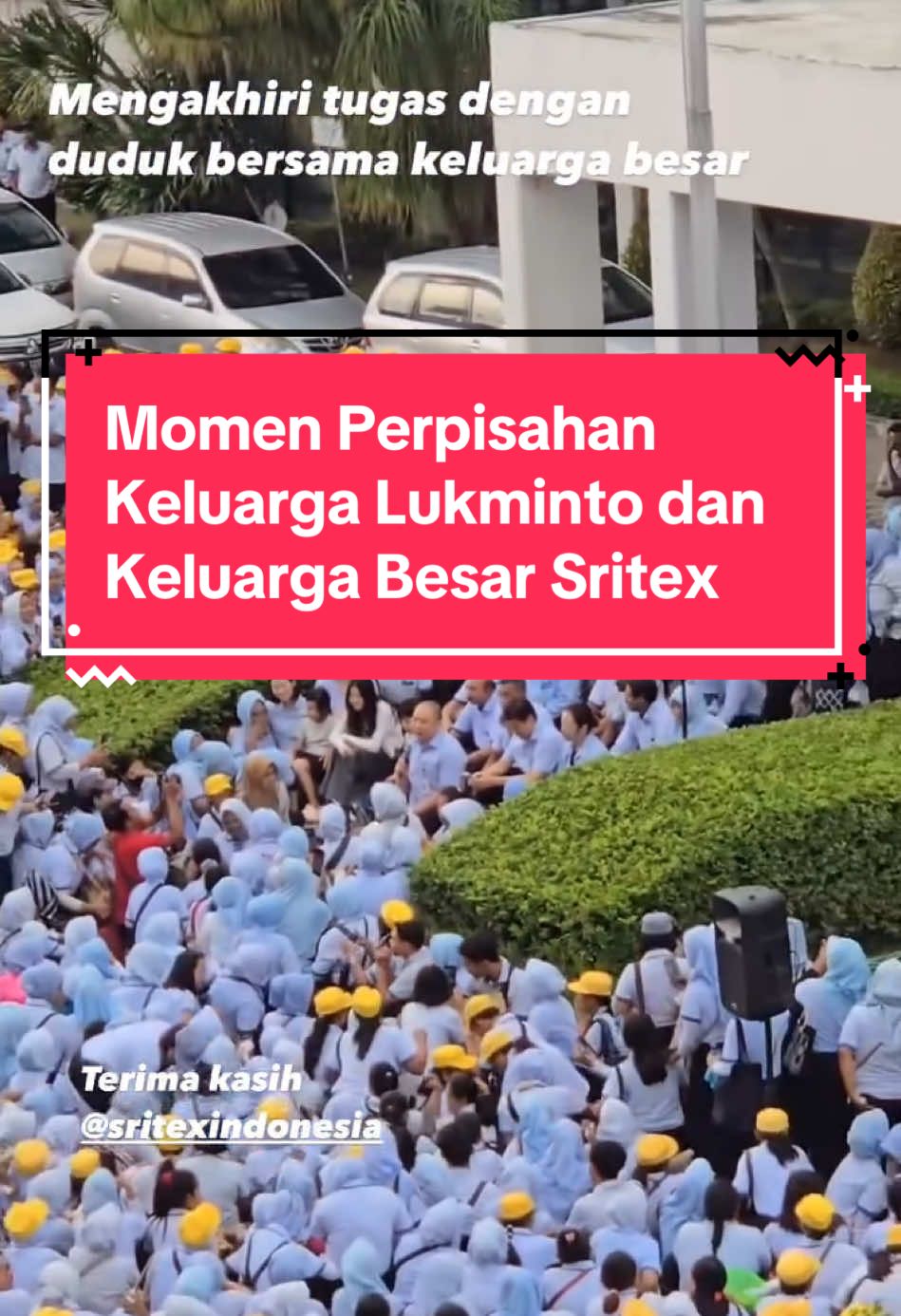 Ya Alloh, kebayang sedihnya… kabar PHK ribuan karyawan Sritex dari Solo jelang puasa Ramadhan, semoga teman2 buruh dikuatkan semua ya dan semoga segera mendapat pekerjaan kembali 🙏🏻 Sumber: Sritex #sritex #sritexsukoharjosolo 