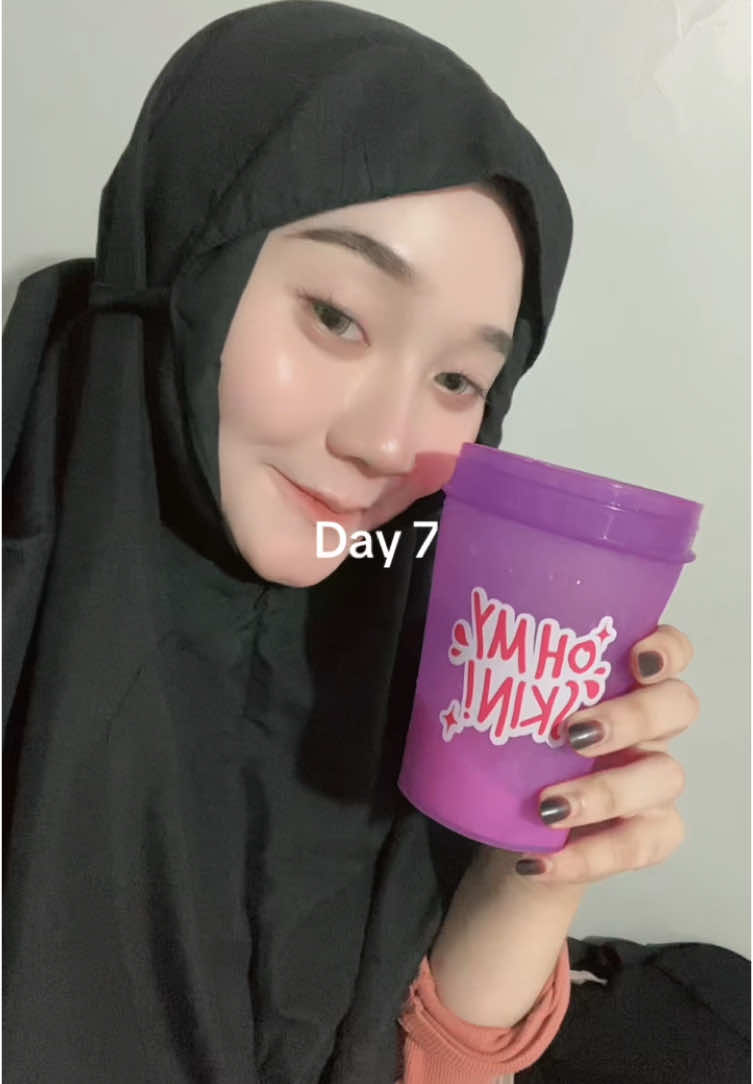 Alhamdulillah selalu konsisten #sintaqollby #ohmyskin #collagendrink 