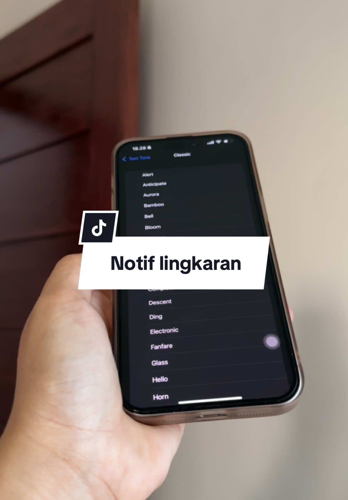 Siapa yang pake notif ini juga? . . . . . #notif #notification #notifications #sound #iphonenotification #lingkaran #notiflingkaran 