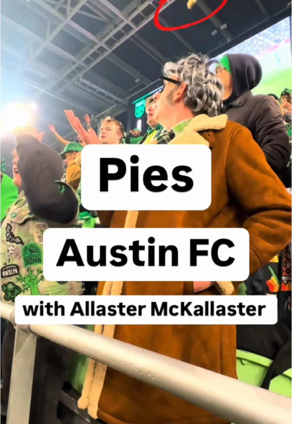 Pies with Allaster McKallaster where I order and taste pies from around the world. Sadly no tasting this week. Recorded at Q2 McKalla Stadium. Austin FC v Kansas City. Feb 22, 2025. No pies were harmed in the making of Pies. @AustinFC #austinfc #MLS 