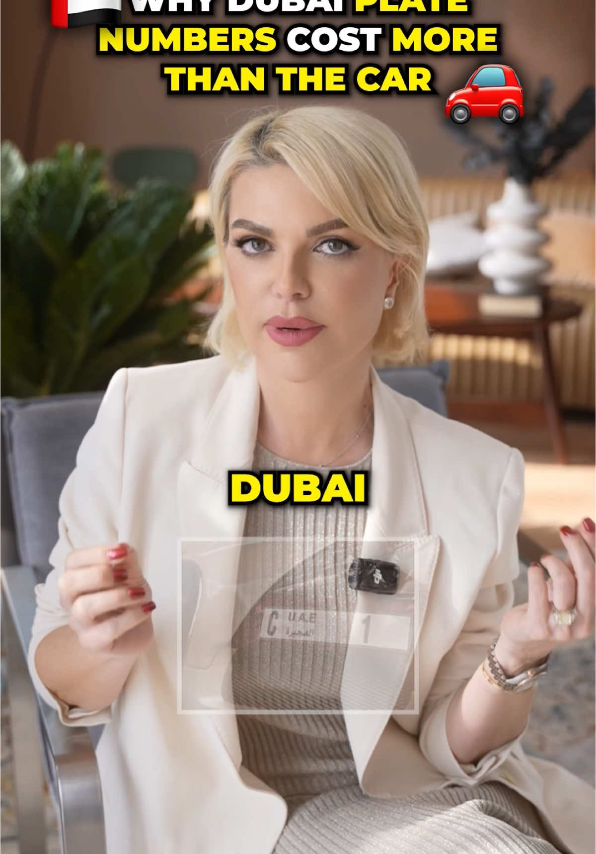 Why Dubai plate numbers cost more than cars? 🚗💸 Status, exclusivity, and smart investment! #DubaiLuxury #BusinessMindset #PlateGame