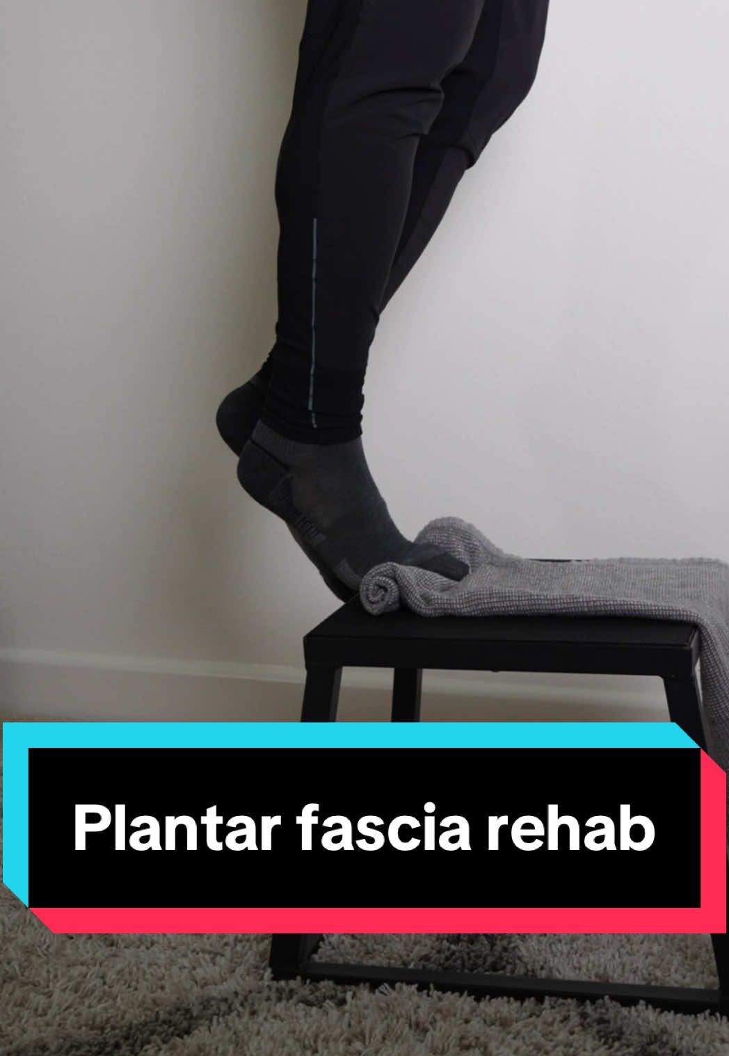 Does your plantar fasciitis rehab consist of stretching it out? Did you know that strengthening exercises produce better results in the short term compared to stretching?  So while stretching the plantar fascia is a common treatment recommendation, you might want to consider adding some strengthening exercises #runtok #tiktokpartner #plantarfasciitis 