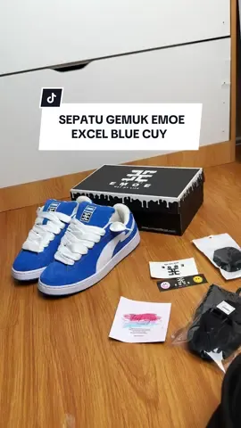 Fix cakep sepatu gemuk bin gendut emoe excel blue ini cuy #rekomendasisepatu #sepatupria #sepatugemuk #fypシ゚ #fyp 