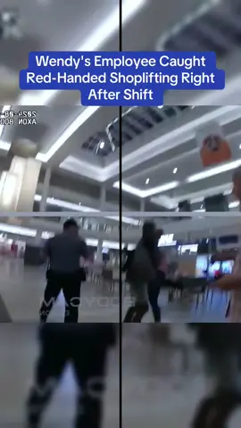 Wendy's Employee Caught Red-Handed Shoplifting Right After Shift #cops #copsoftiktok 