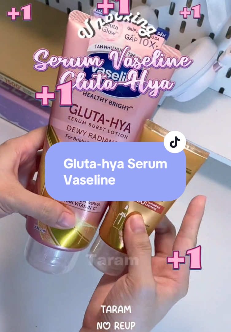 Eo ơi dùng xong iu luôn ấy 🎀✨ #vaselineglutahya #vaseline #duongdabody #trangdacaptoc #TikTokShop #capam #suaduongthe #skincareroutine #niacinamide 