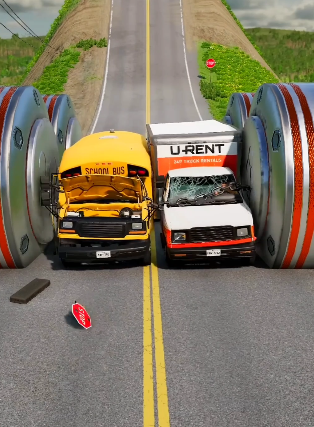 beamng game beamng drive  #beamng #beamnggame #beamngcrash 