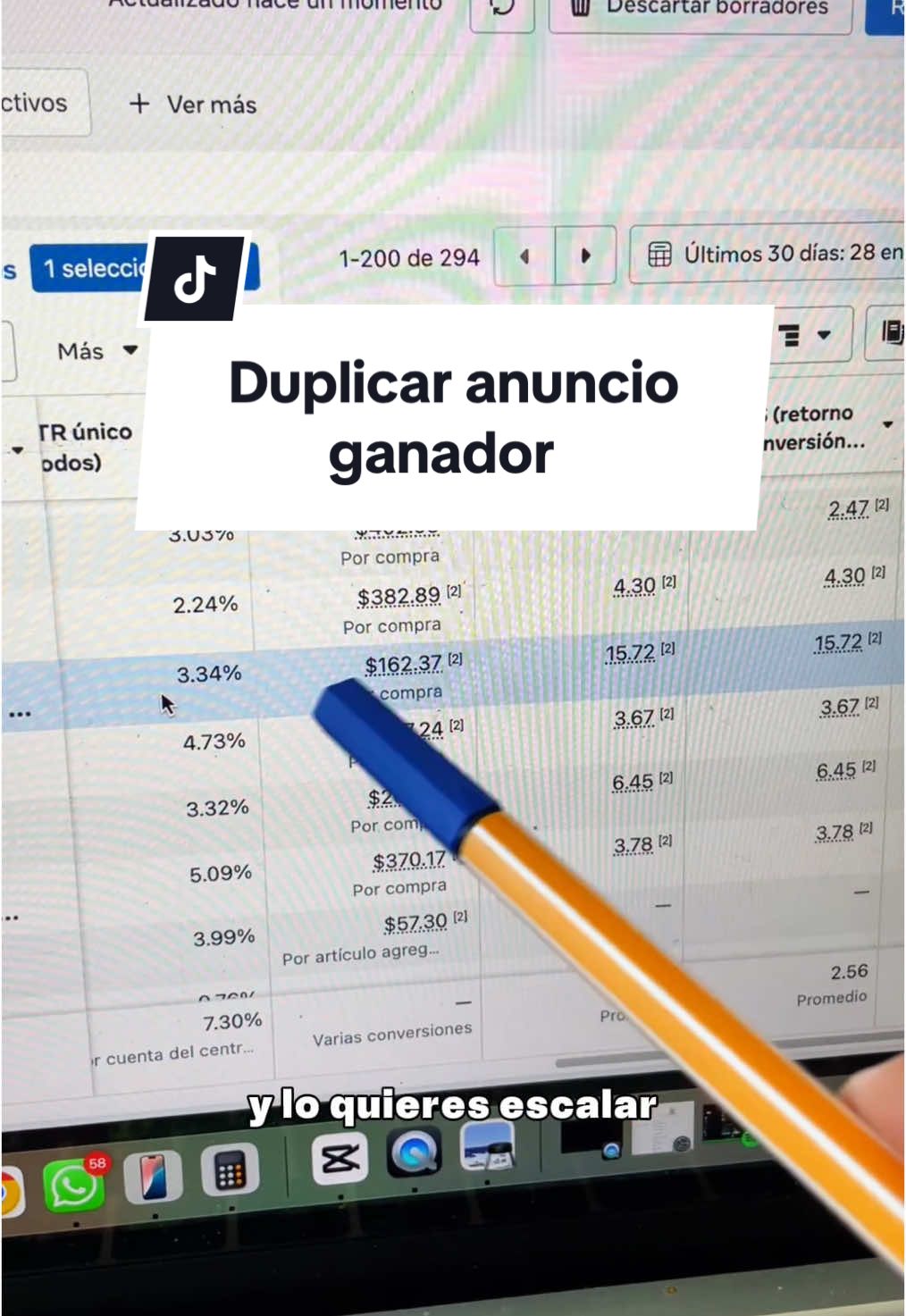 La forma correcta de duplicar y escalar un anuncio ganador para no perder data en tus campañas de Facebook ads #facebookads #ecommercebusiness #marketingstrategy #metaads 