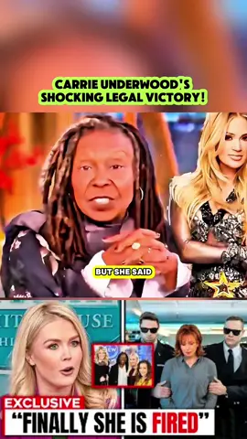 Carrie Underwood's Shocking Legal Victory! #star #celebrity #news #karolinelevitt #theview #fyp #viralvideo #trending #usa🇺🇸 