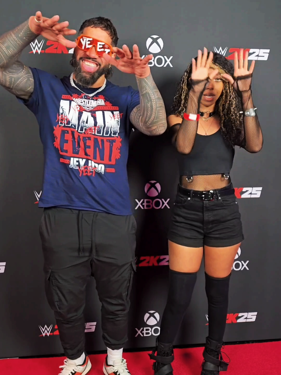 Not only did I get to YEET with Jey Uso, but when he walked in he said 