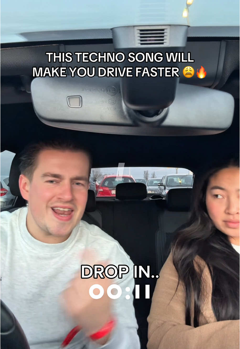 She didn’t expect this drop… do you think she likes it? 😂🔥 #reaction #hardtechno #hardtechnolovers #t#technot#techtokt#technoremixr#remixs#sonnywernr#raver#ravetokf#fyf#fypv#viralcarpool #technomusic 