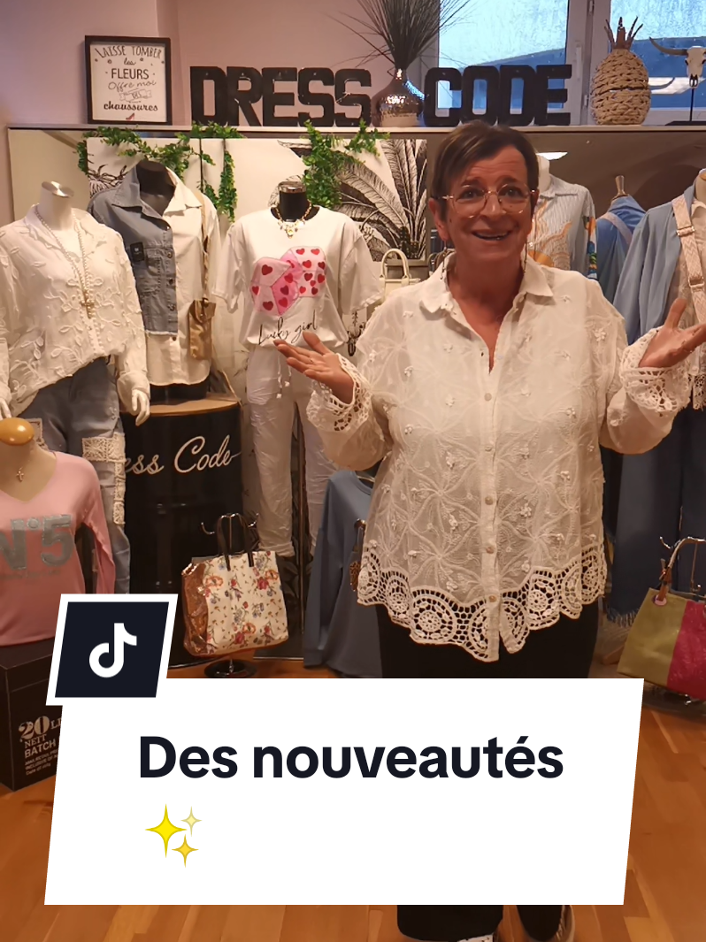 De jolies pépites viennent d'arriver sur notre boutique en ligne ainsi que dans notre showroom, nous vous accueillerons d'ailleurs ce samedi 1er mars de 14h30 à 18h30 au showroom 🥰  #arrivage #dresscodegap #eshopmode #boutiqueenligne #vetementsfemmes 