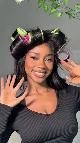 Hair rollers n me 🚫🙅‍♀️