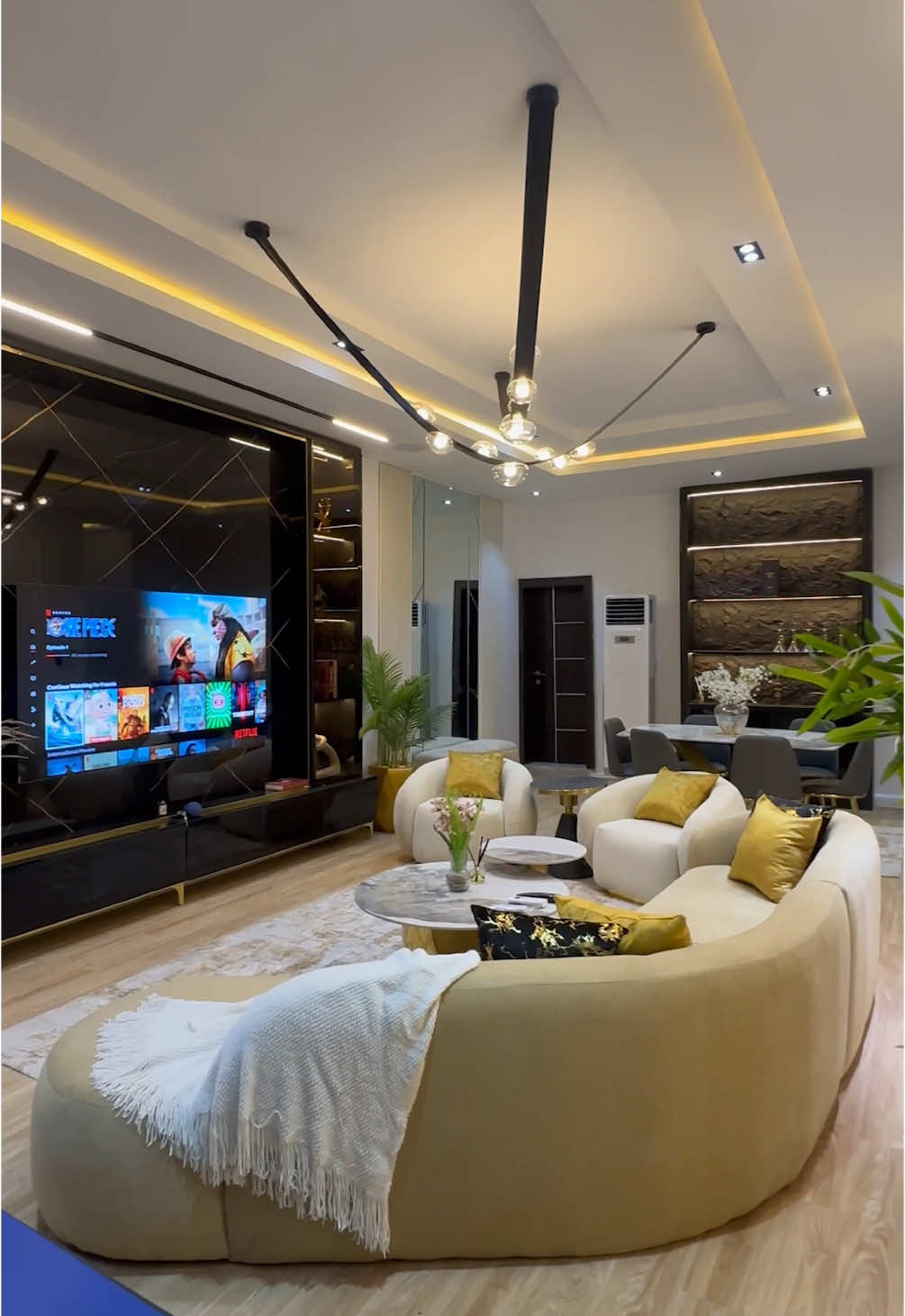 We achieve the best spaces for your standards and taste. Our clients dreams are our goal. Book a consultation today. #interiordesign #luxurylifestyle #furnituredesign #foryoupage #abujatiktok #homedecor 