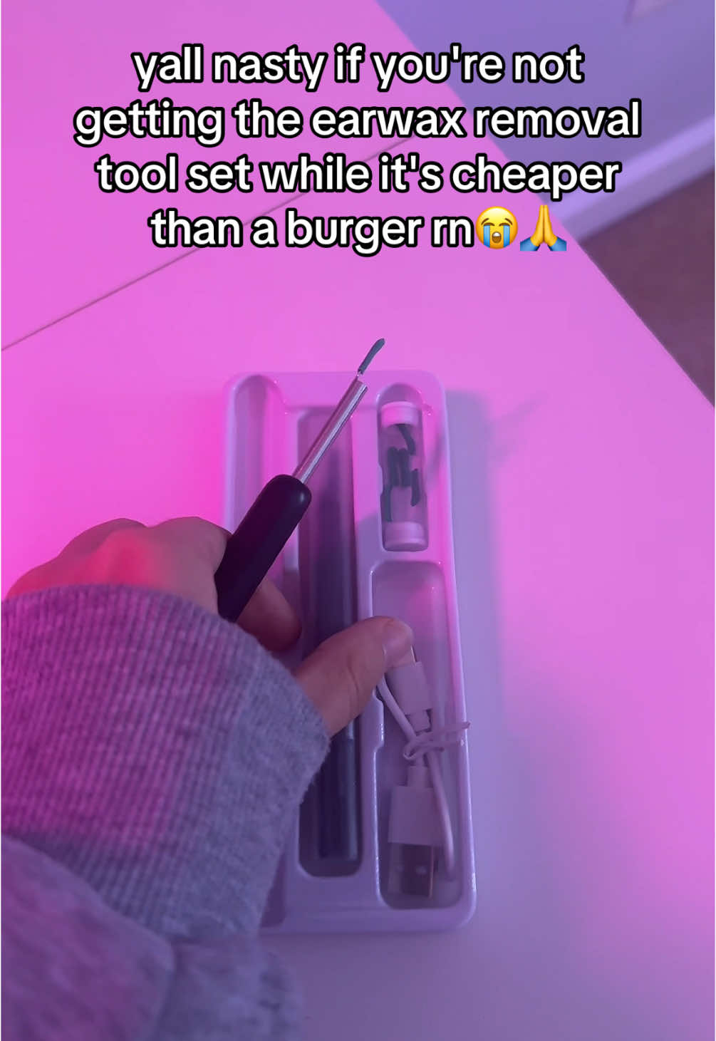 Its free shipping right now #earwax #earwaxremoval #fyp #earwaxremovaltool 