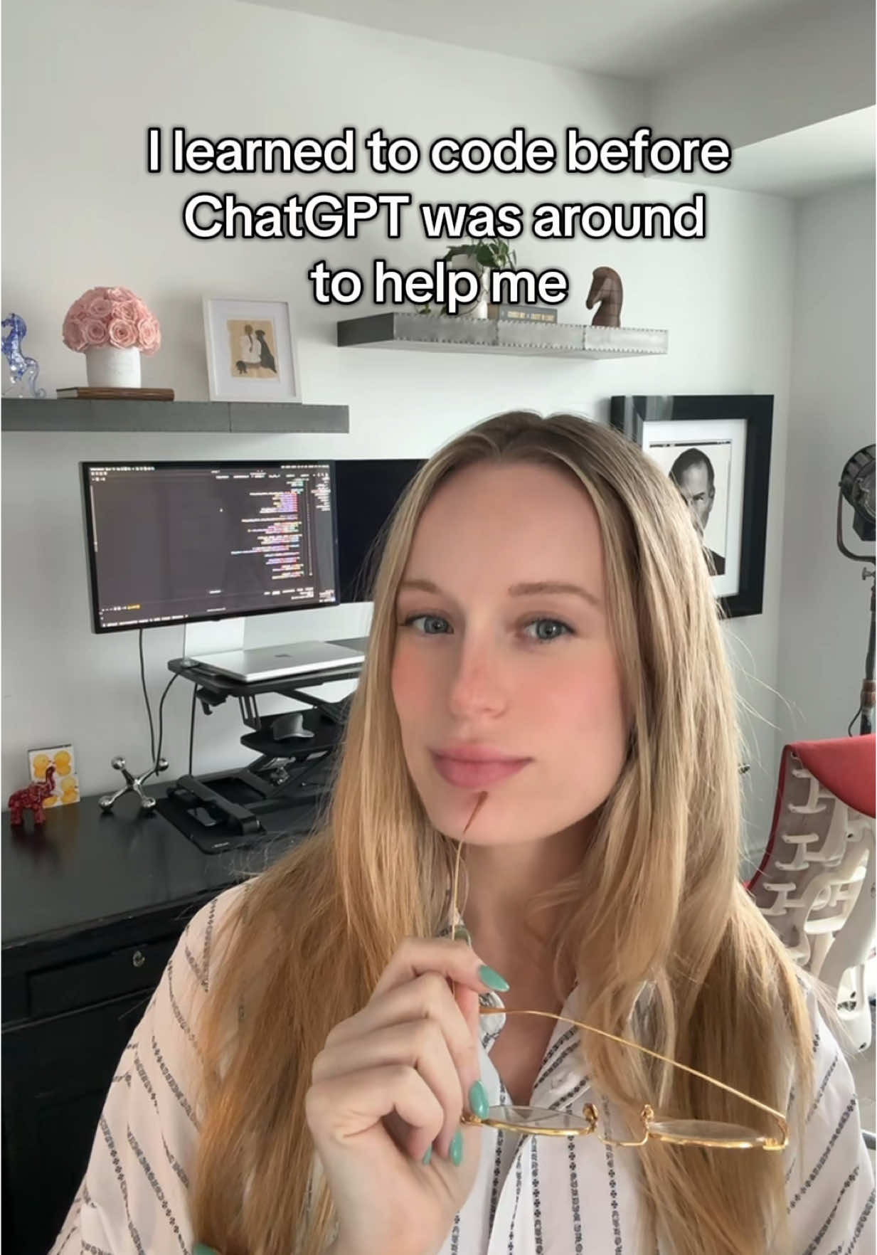 Who else remembers only relying on Stackoverflow?! In all seriousness AI is here to help you learn and do so in a way that is customized to YOU! If I was to learn how to code all over again I 100% would use it! And I do use it every single day!  #ai #tech #coding #stem 