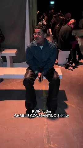 @kwn at the CHARLIE CONSTANTINOU show #fashionshow #lfw #londonfashionweek #fashionweek #fashionshow #kwn 