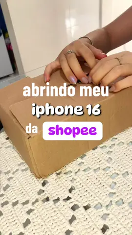 Completamente apaixonada 😍🩷 #iphone16 #comprinhas #achadinhos #iphone #pink #unboxingvideo #shopee #fyppp #viral_video #vaiprofy 