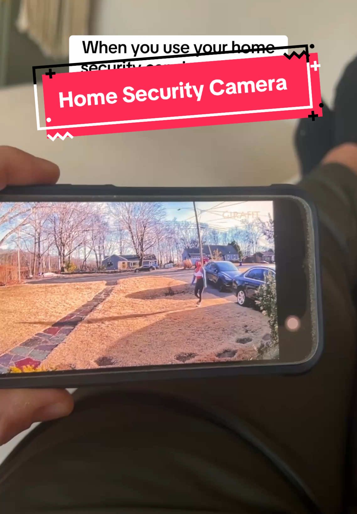 This small camera is perfect for protecting your home when you’re away and staying alert when people are trying to enter!! #homesecurity #securitycamera #crystalclear #live #livecam #nightvision #TikTokShop #fyp 