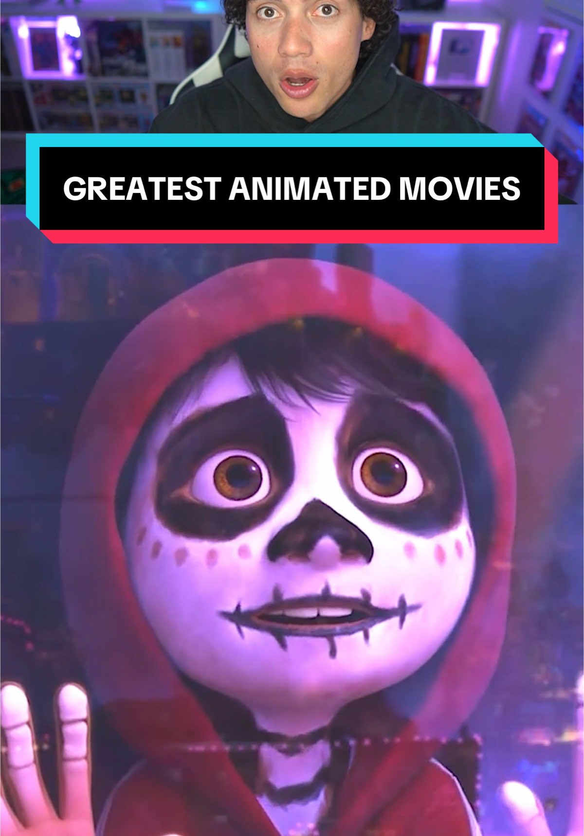 The Greatest Animated Movies Of All Time #thewildrobot #animatedmovies #spiderman #spiderverse #PlexPartner @plex 