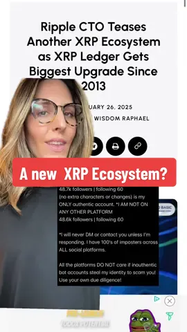 #greenscreen  A new XRP ecosystem?  #xrp #xrparmy #digitalassets #xrpcommunity #xrpnews #xrpl #ripple 