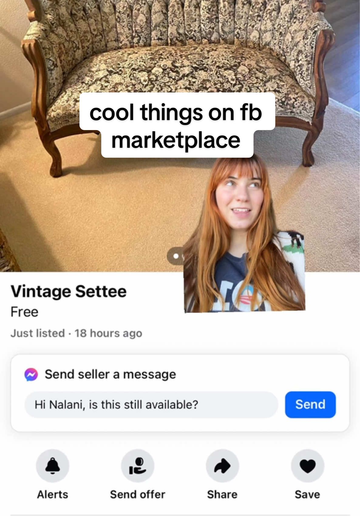 sick af and have nothing to do but scroll on fb marketplace so <3 you’re welcome #fbmarketplace #secondhandshopping #losangeles #homedecor #greenscreen 