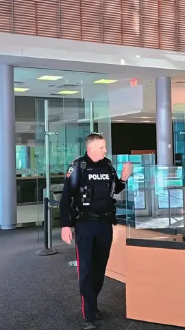 Clueless durham region cops know nothing about the law, Try to trespass me from a court #cop #cops #police #trendingvideo 