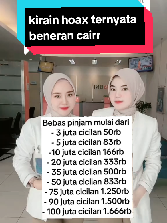 Boleh pinjam berapa pun kita bantu cairkan langsung. Asalkan amanah dan bertanggung jawab. #cewekhijab #cewekcantik #hits #trending #trend #koperasitiktok #koperasiharian #koperasimingguan #koperasi_batak #koperasi #pinjamanuang #pinjamanamanah #pinjamandana #pinjamduluseratus #pinjamancepat #pinjamanonline #pinjam #pinjaman #fy #fyp 