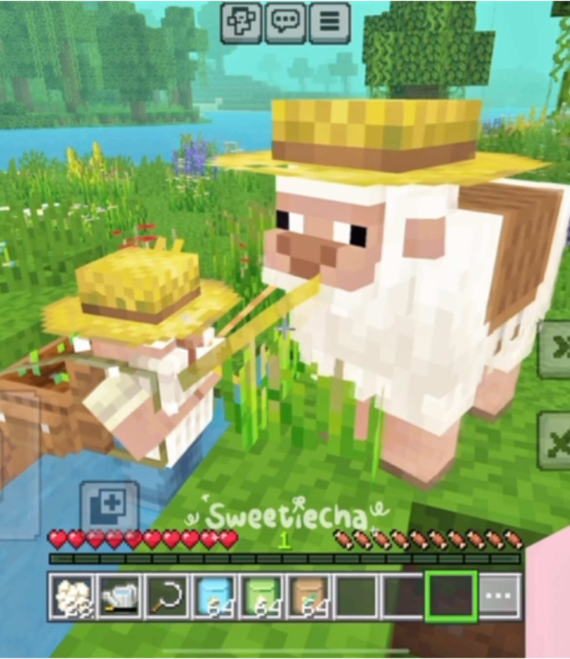 Crops & Farms 👩🏻‍🌾🌾🚜🐓 ⋆𐙚₊ 𝐭𝐚𝐠𝐬 ; #minecraftbuilding #minecrafttutorial #minecraftbuildideas #tutorialminecraft #resourcepack #addonminecraft #แจดมอดมายคราฟ #minecraftaesthetics #miencrafttexturepack #Minecraft #minecraftbedrock 