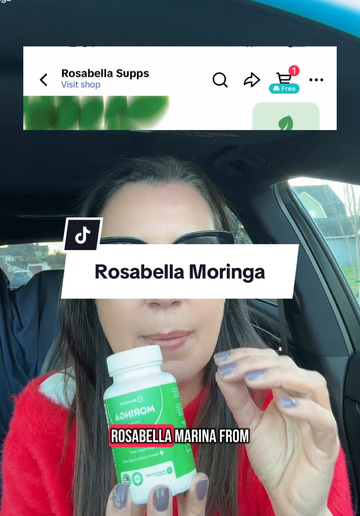 Don’t be fooled by knockoffs! This is the real Rosabella Moringa from Rosabella Supps. #rosabella #rosabellamoringa #tiktokshopfinds #tiktokmademedoit 