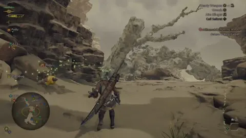 my palico having the random zoomies 😂😂😂 #monsterhunterwilds #capcom #xbox #fypシ #fyp 