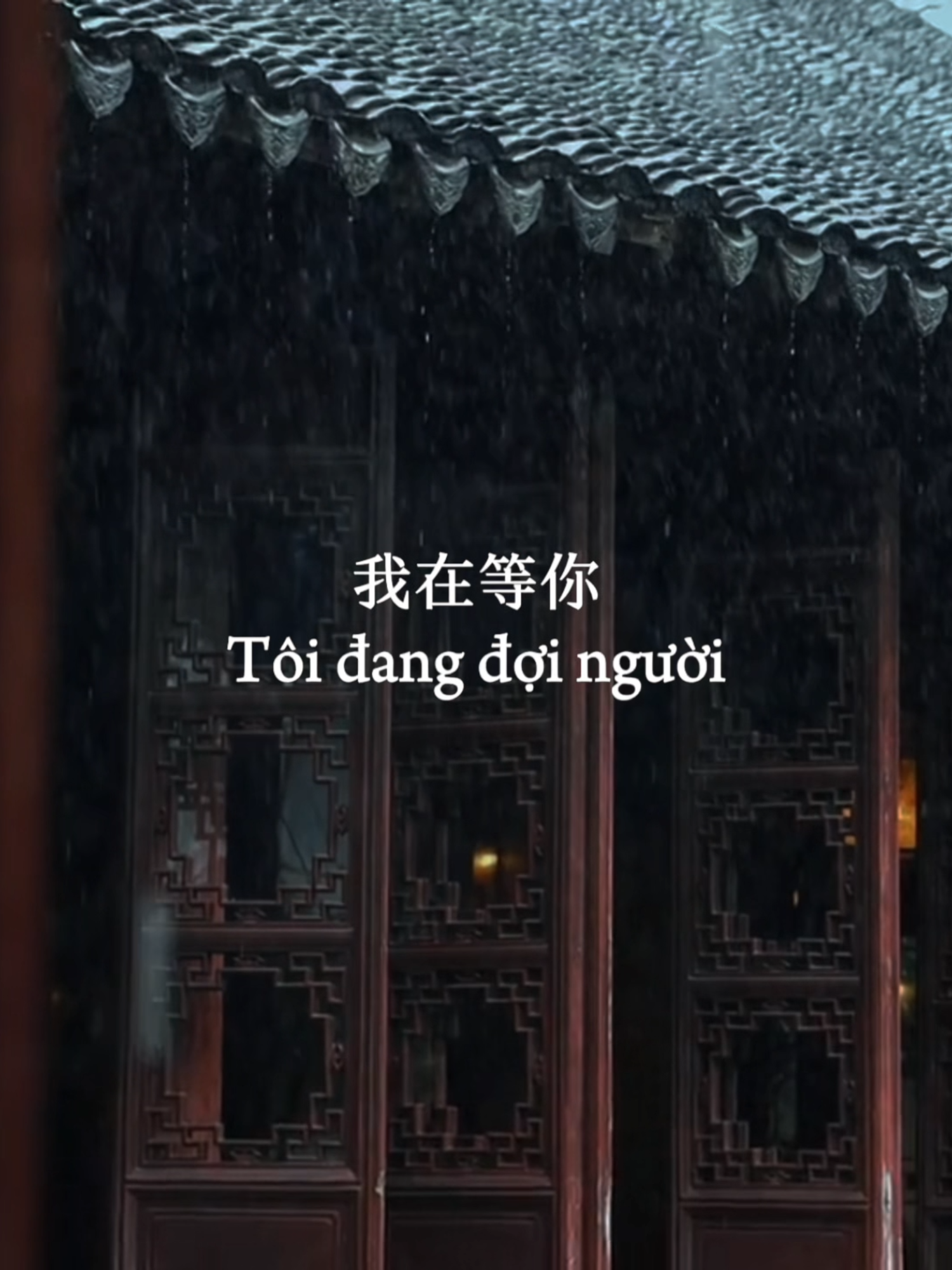 Dứt Cơn Mưa Này - Hậu Huyền | 下完这张雨 - 后弦 #music #lyrics #douyin #foryou #wddn_nhi #xuhuong #fyp 