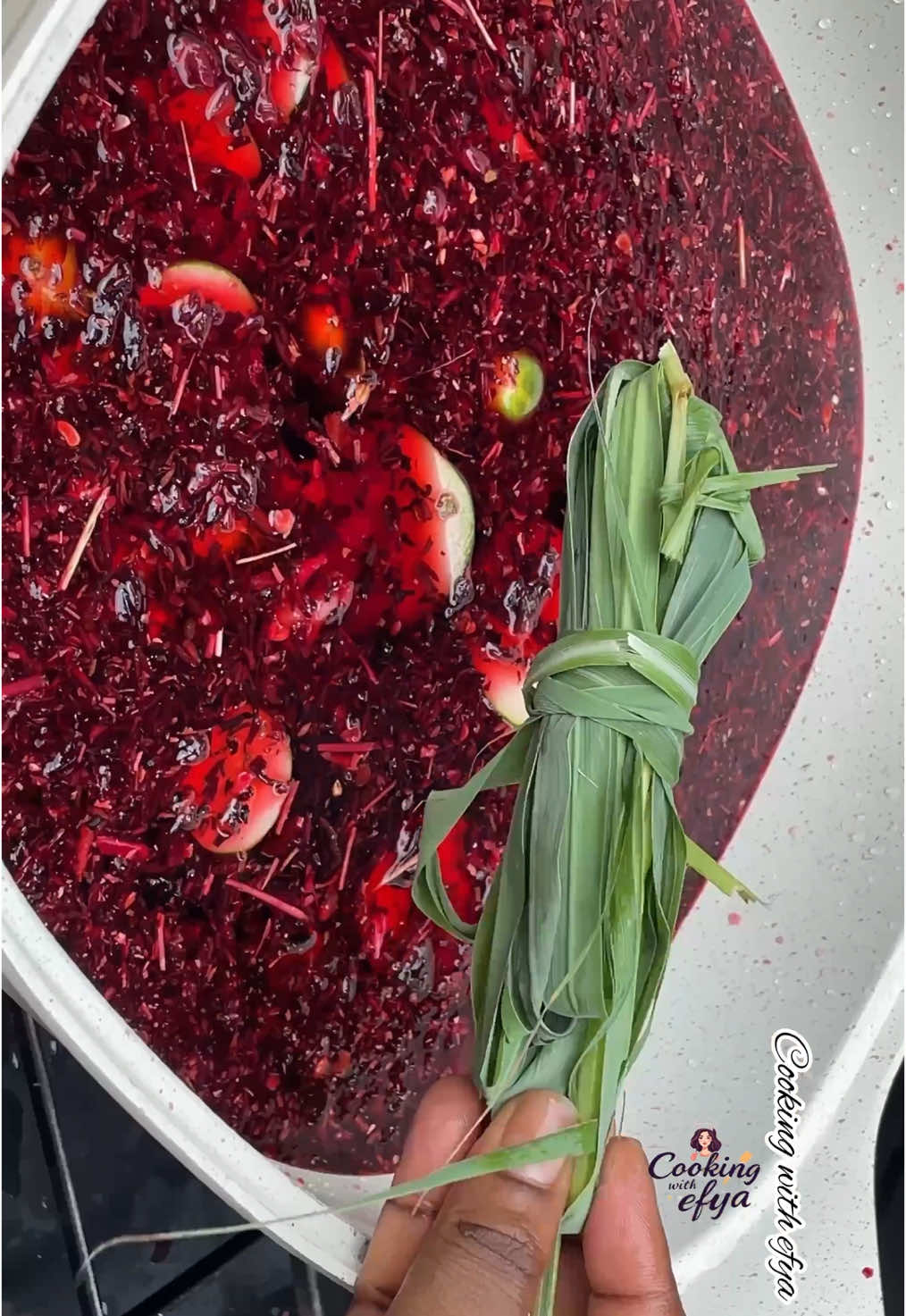 How to make sobolo / hibiscus drink #sobo #hibiscus #ghanafood #explorepage 