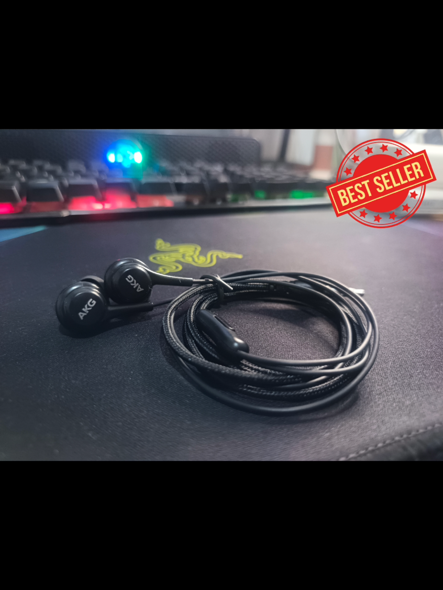 🎧 AKG Stereo Wired Earphones** — Tunog na malinaw, laro na matindi!  Para sa mga mahilig sa First Person Shooter games tulad ng CODM, ito na ang sulit na upgrade mo!   Sa halagang ₱45 lang…   ✅ Crystal clear stereo sound — marinig ang bawat yapak at putok ng baril!   ✅ Powerful audio — walang lusot ang kalaban!   ✅ Durable build — matibay, hindi basta-basta nasisira!   Level up na ang gaming experience mo! AKG Stereo Wired Earphones — sulit na, matindi pa! 🎮   Get yours now! 🔥   #AKGEarphones #GamingEarphones #CODMGaming #BudgetGamingGear #StereoSound #FPSGamer #AffordableTech #GamingSetup #SulitGaming #LevelUpGaming