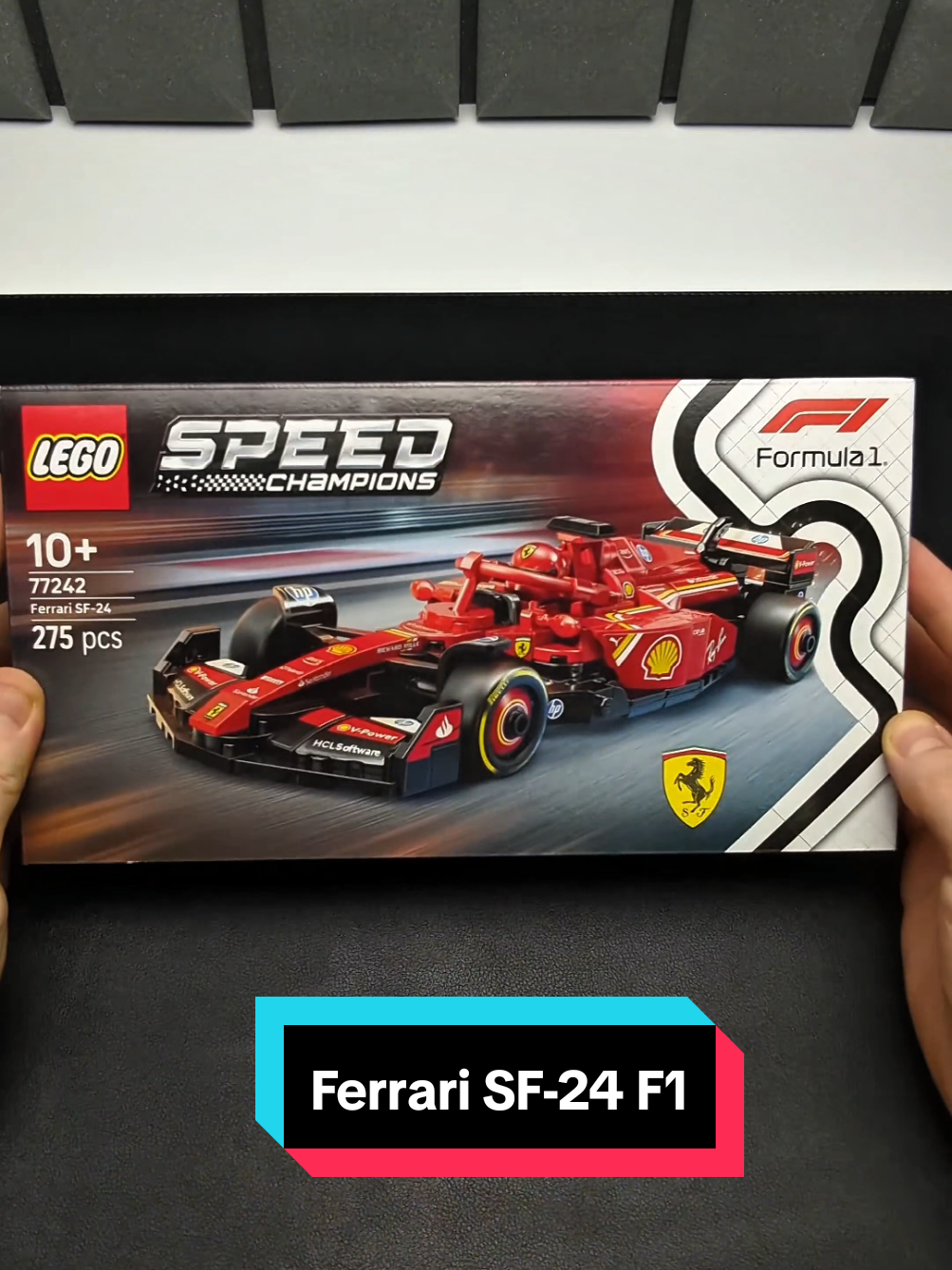 Building Ferrari SF-24 F1 Race Car Lego Speed Champions set #lego #legospeedchampions #legof1 #lego77242 #fy #fyp #fypシ