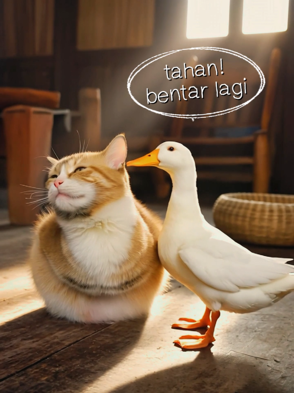 Begini jadinya jika kucing Oyen ikutan puasa 😸 #cattok #kucinglucu #kucingoyen  #videoanimasilucu #bukapuasa #catsoftiktok #aicat  #puasa2025 #foryoupage  #orangecat  #viralramadan #videokucingkocak 