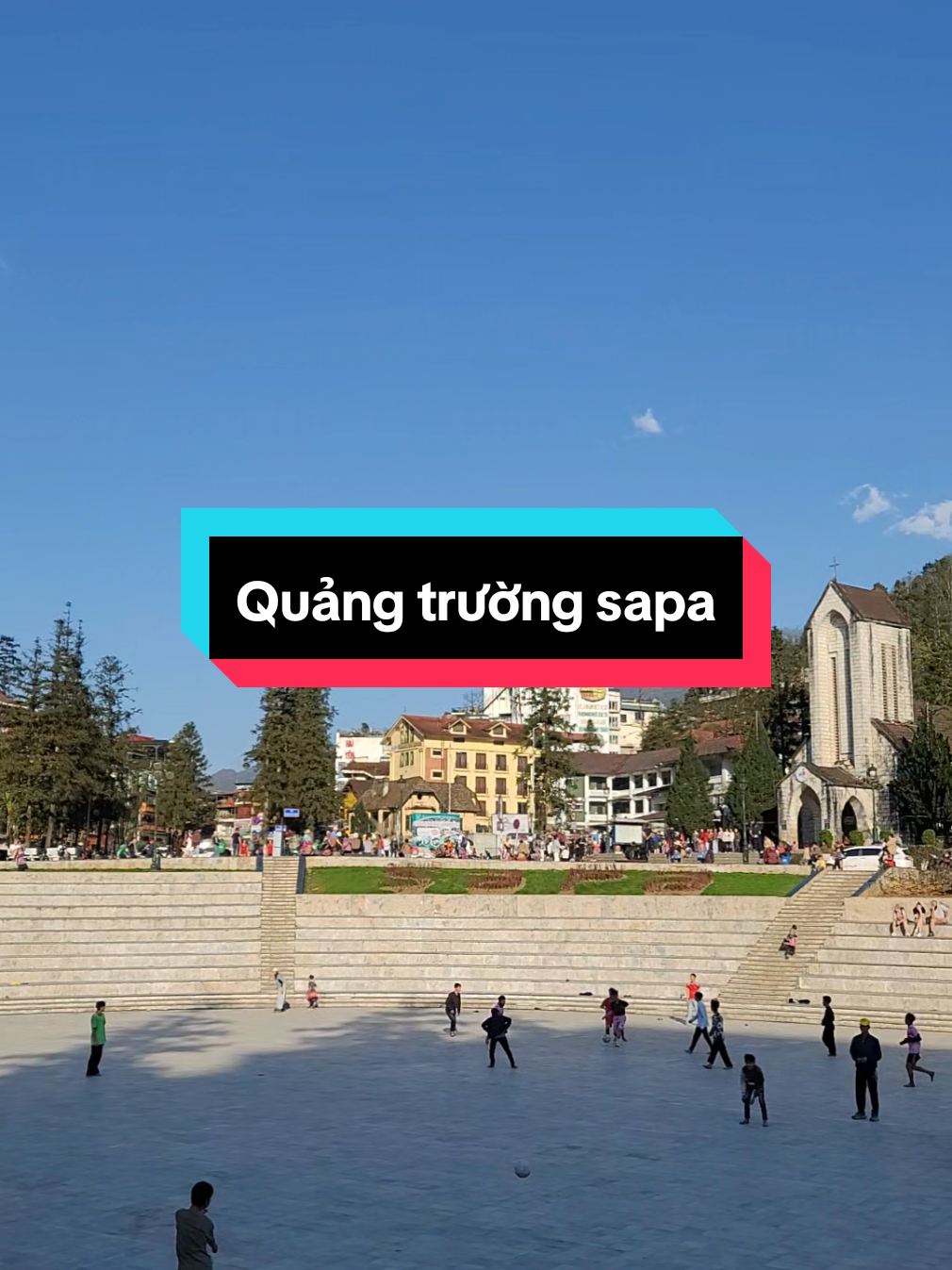 Quảng trường Sapa #xuhướng #Tanreviewsapa #sapa #xuhuong 