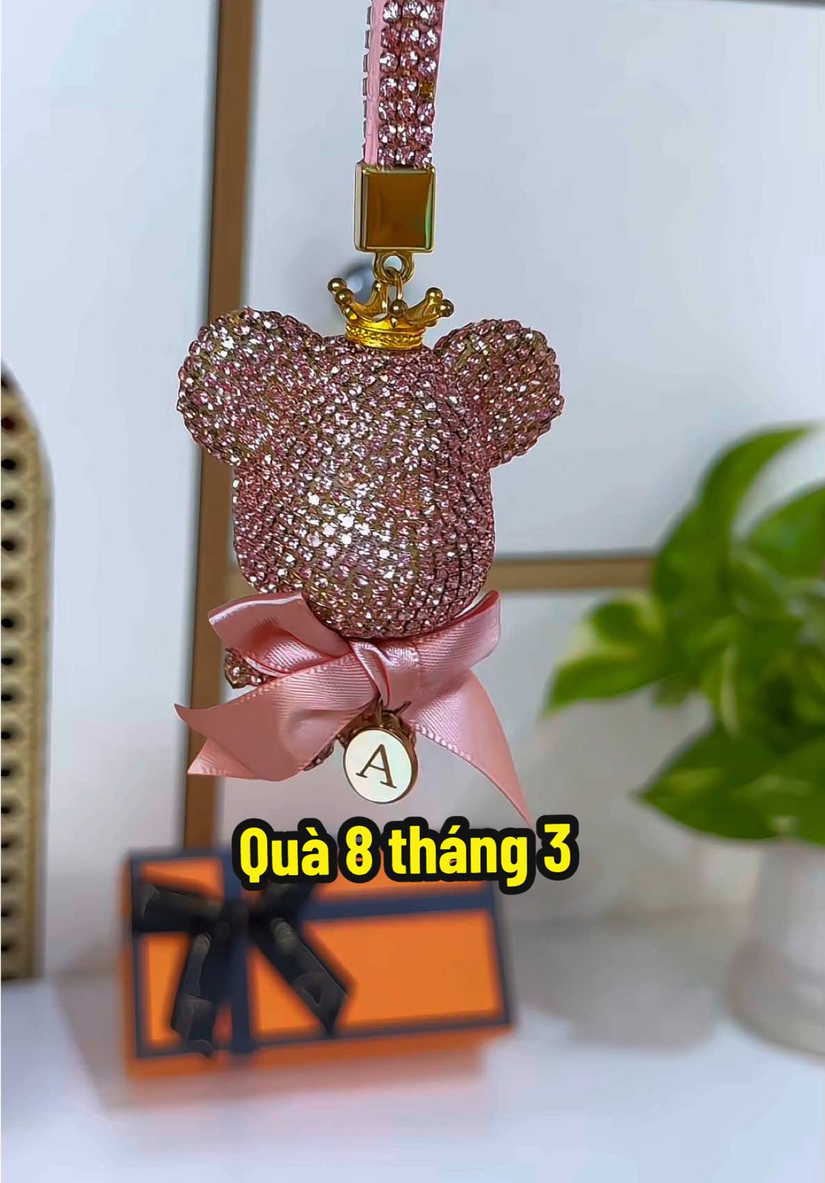 Ở ngoài trông bling bling lém #review #hopqua #mockhoa #gaubearbrick #qua8thang3 #8thang3 #kieuanhriviu 