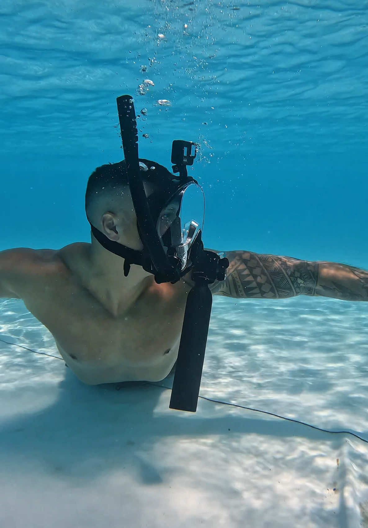 Mind blowing snorkel tech 🤯 #fyp #beach #underwater #diving #watersports #ocean 