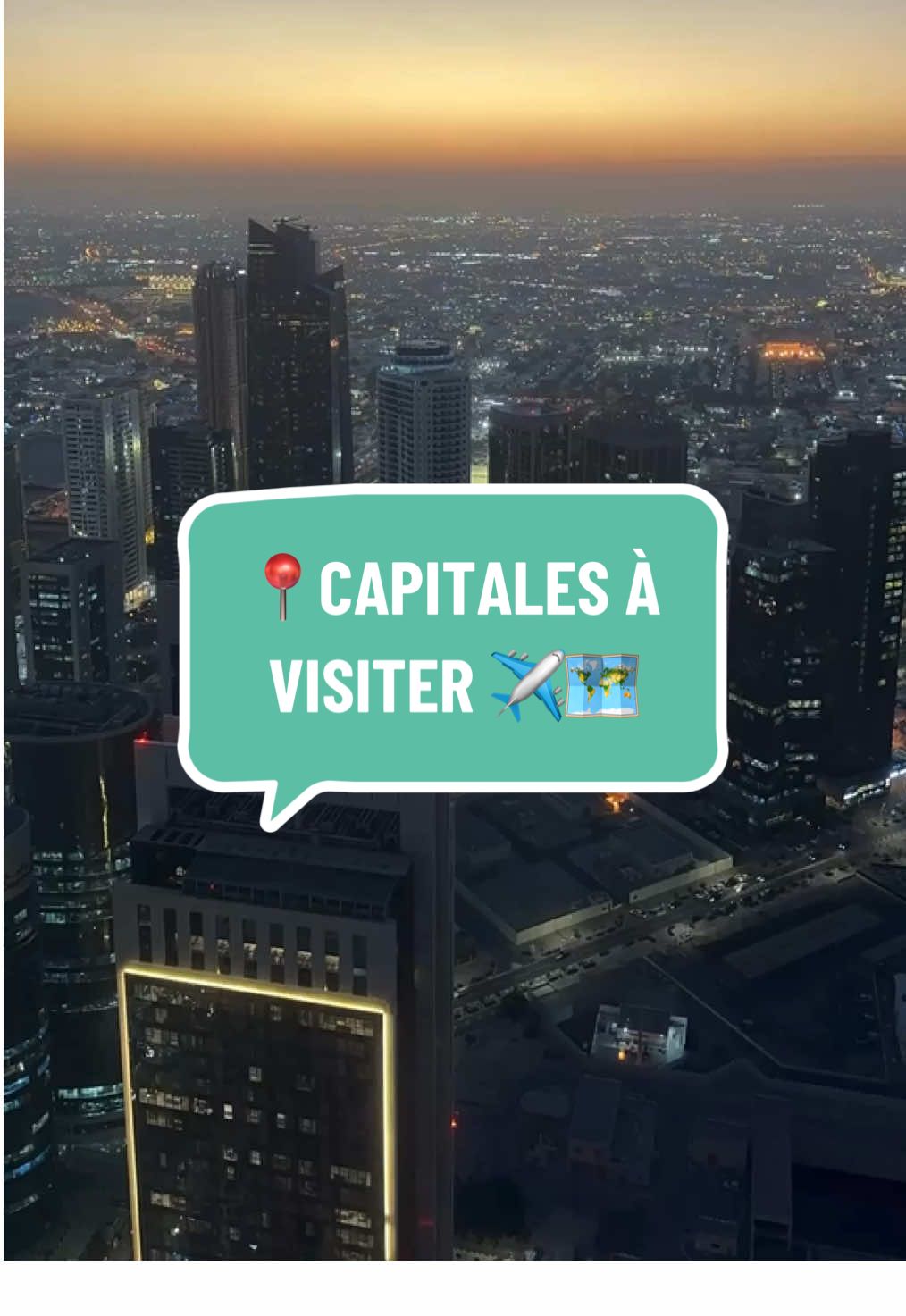 T’as déjà visité ces capitales? 🗺️📍#vacances #voyage #bonplan 