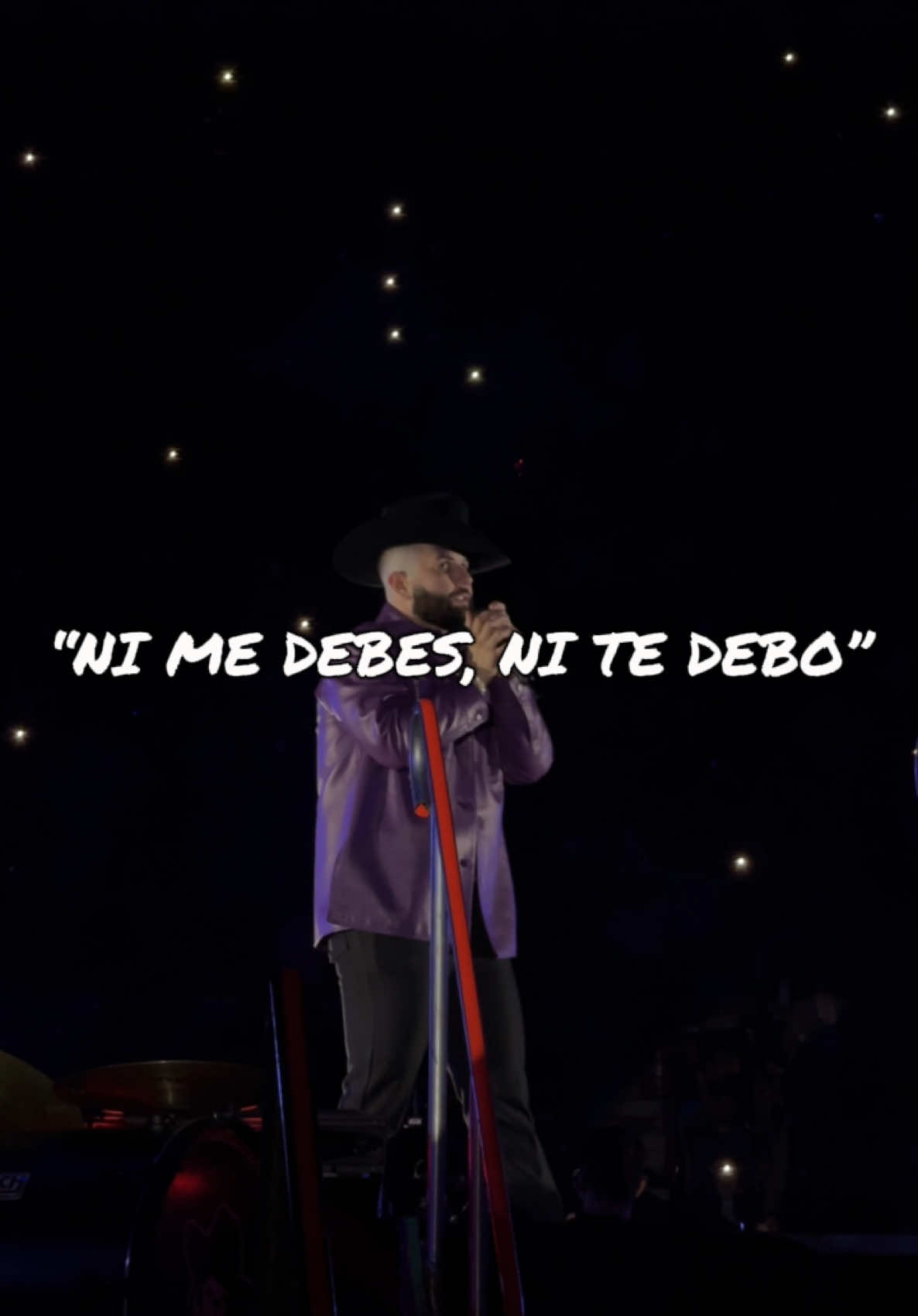 “NI ME DEBES, NI TE DEBO” - @Carin Leon 