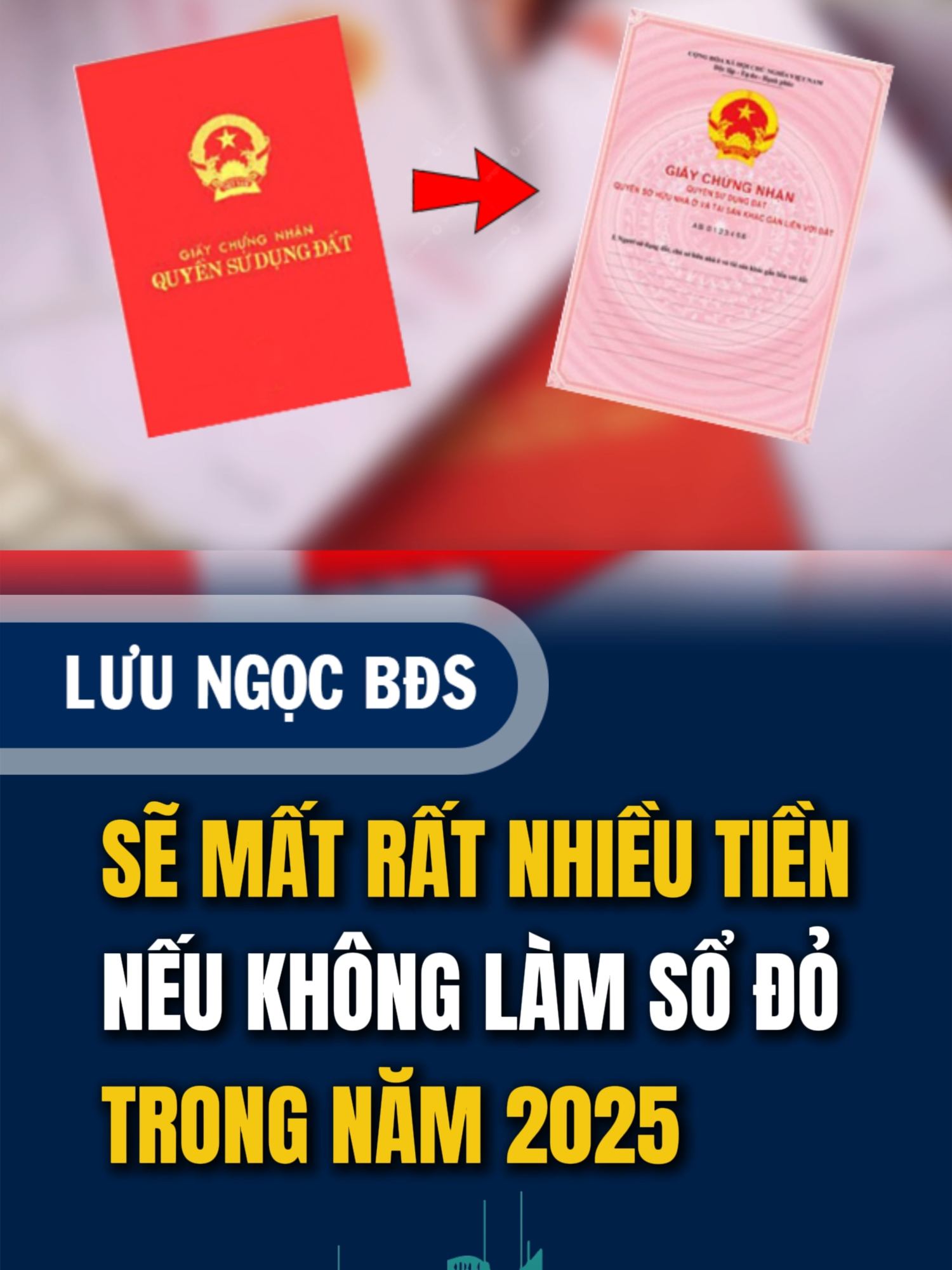 Sẽ Mất Rất Nhiều Tiền Nếu Không Làm Sổ Đỏ Trong Năm 2025 #luungocbds #xuhuong #tiktoknews #trendingtiktok #fyp #LearnOnTikTok #sodo #batdongsan #dautu #nhadat #taichinh #bds2025 #phaplybatdongsan