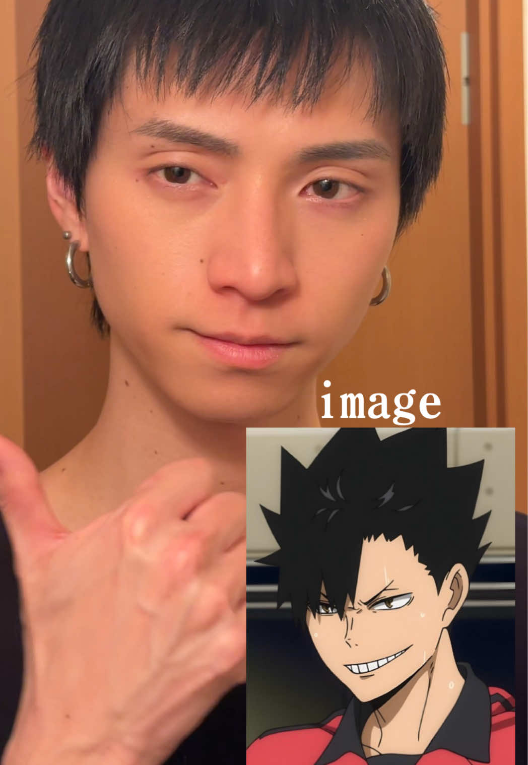 映画めっちゃ泣いたな　#ハイキュー #黒尾鉄朗 #メンズヘアセット #haikyuu #kurootetsurou #anime #hairstyle #おすすめ #fyp 