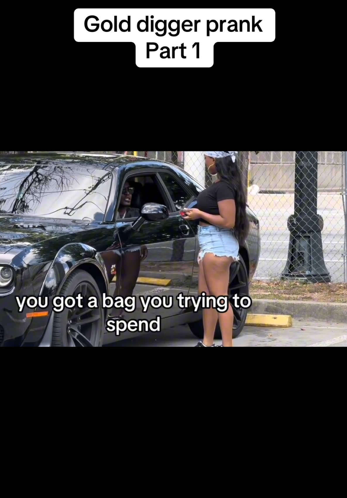 Gold digger prank gone good #creatorsearchinsights #golddigger #golddiggerprank 