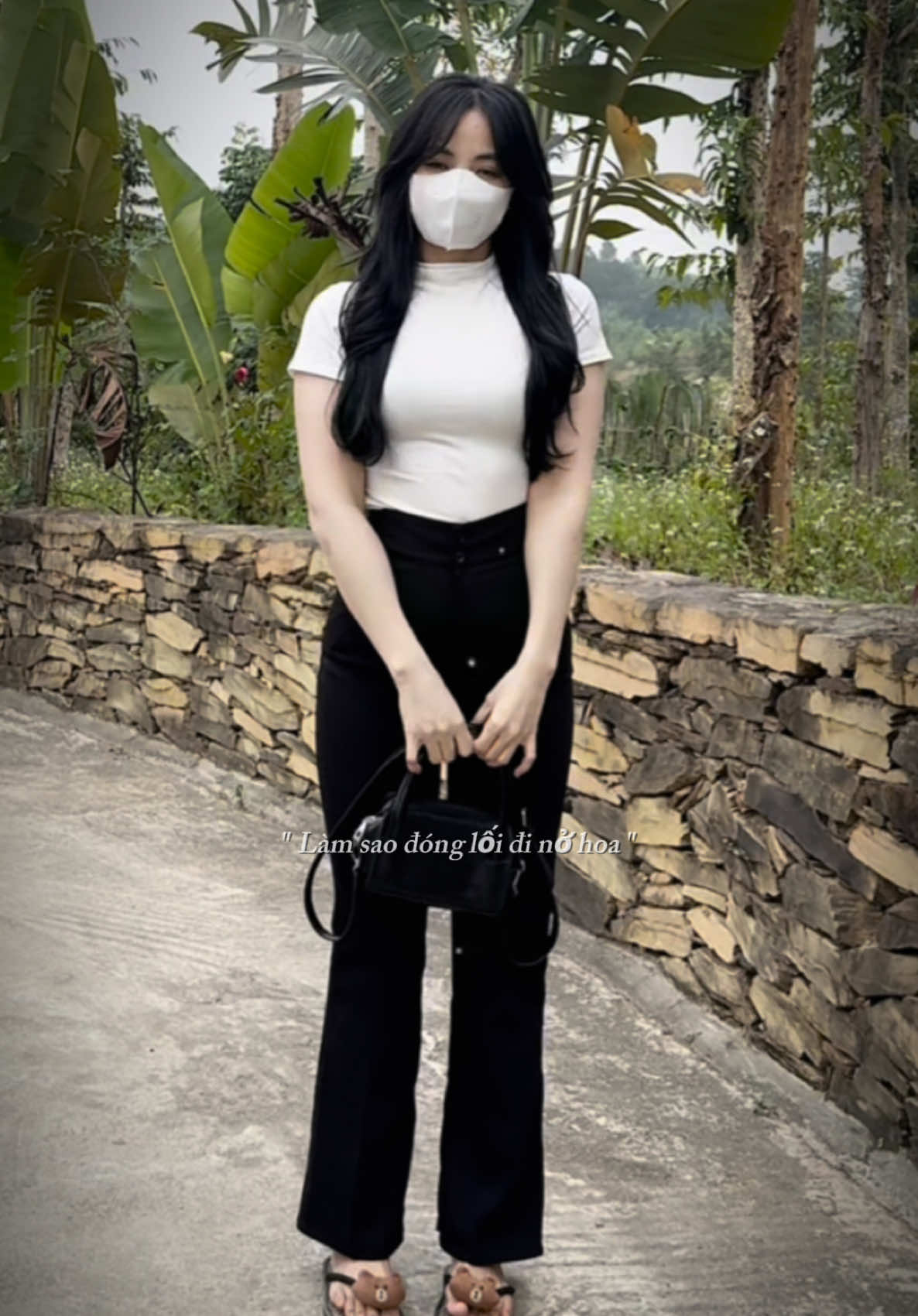 Quần vải ốnb loe#quanvai #quanongloe #xuhuong #viral 